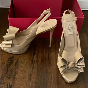 Valentino 120mm Bow Slingback
